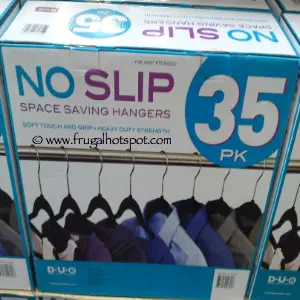 Duo No Slip Space Saving Hangers | Costco