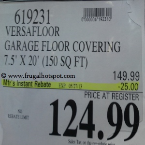 New Age Versa Floor Heavy Duty Garage Flooring | Costco Sale Price