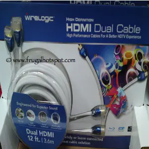 Wirelogic HDTV HDMI Cables 12 Ft | Costco