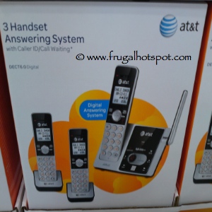 ATT 3 Handset Dect 6.0 Phone Answering System | Costco