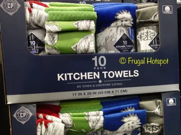 Chef's Pantry Kitchen Towel Set 10-Pack at Costco