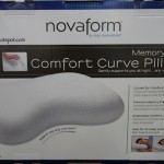 Novaform Memory Foam Comfort Curve Pillow Costco