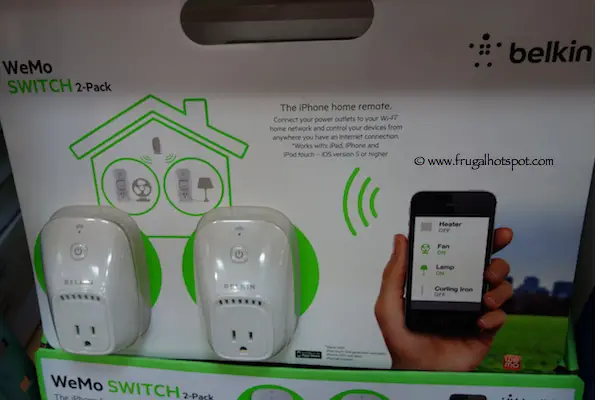 Belkin Wemo Switch 2-Pack Costco