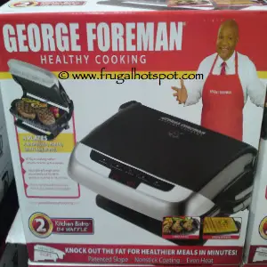 George Foreman Evolve Grill With Waffle Plates | Costco