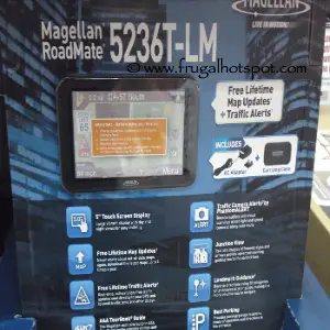 Magellan 5" GPS Roadmate 5236T-LM | Costco