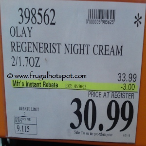 Olay Regenerist Night Recovery Cream Costco Price Olay Regenerist Night Recovery Cream Costco Price