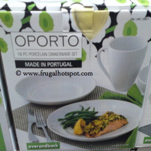 Over And Back Oporto 16 Piece Dinnerware Set | Costco
