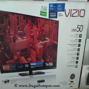 Vizio 50" Class Smart 3D LED LCD HDTV | Costco