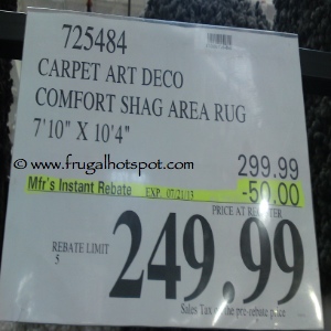 Carpet Art Deco Shag Area Rug Costco Price