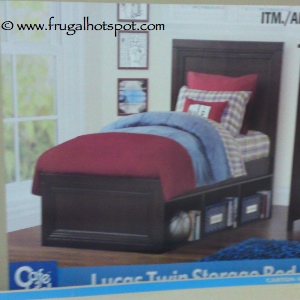 Cafekid Lucas Twin Storage Bed Costco