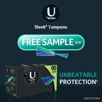 U by Kotex Sleek Tampon Free Sample Costco
