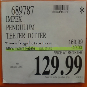 Impex Gym Dandy Deluxe Teeter Totter Costco Price