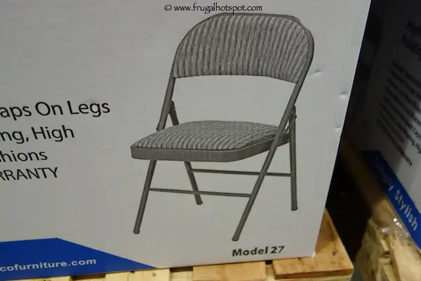 Costco Sale Meco Deluxe Padded Upholstered Folding Chair 11 99