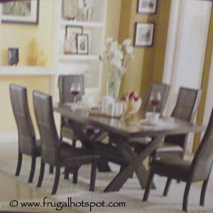 Bayside Furnishings Xenia 7 Piece Dining Set Costco