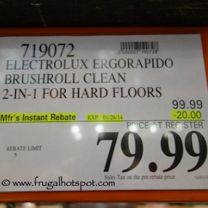 Electrolux Ergorapido Brushroll Clean Vacuum Costco Price