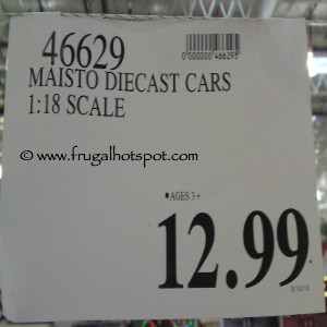 Maisto Diecast Car Costco Price