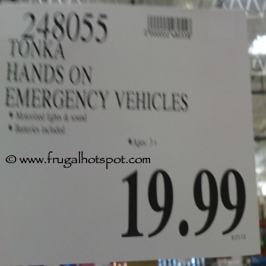 Tonka Hands On Emergency Vehicle Costco Price