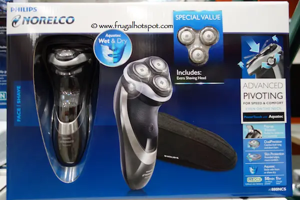 Philips Norelco Powertouch Shaver with Aquatec Costco