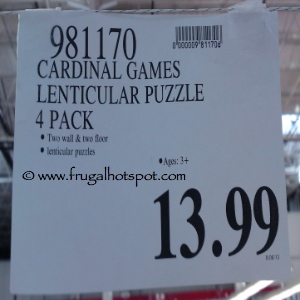 Cardinal Lenticular 3D Puzzle Costco Price