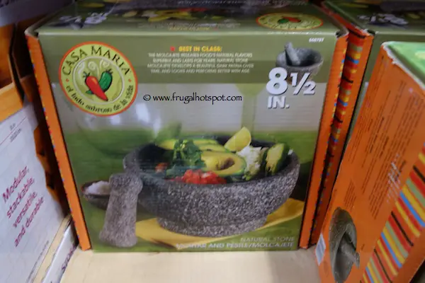 Casa Maria Natural Stone Mortar & Pestle Costco