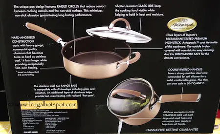 Circulon Premier Professional Hard-Anodized Cookware 13-Piece Set Costco