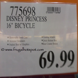 Disney Princess 16" Bicycle by Huffy Costco Price