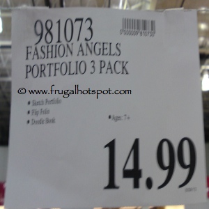 Fashion Angels 3 Sketch Portfolio Costco Price