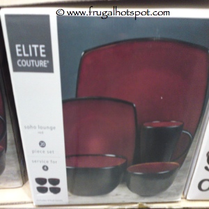 Gibson Elite Couture Soho Lounge 20 Piece Dinnerware Set Costco