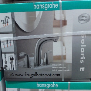 Hansgrohe Solaris E Chrome Widespread Bath Faucet Costco