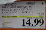 Kirkland Signature Flea & Tick Control Costco Price