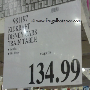 KidKraft Disney Cars Radiator Springs Train Table Costco Price