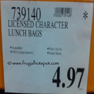 Licensed Lunch Bag Costco Price