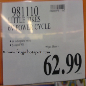 Little Tikes 6V Power Cycle Costco Price