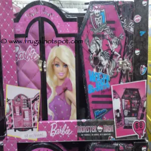 Barbie or Monster High Makeup Case Costco