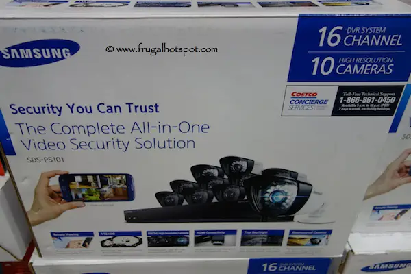 Samsung Complete All in One Security Surveillance System Costco