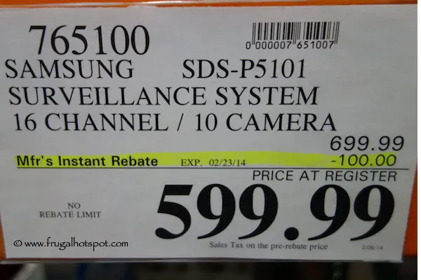 Samsung Complete All in One Security Surveillance System Costco Price