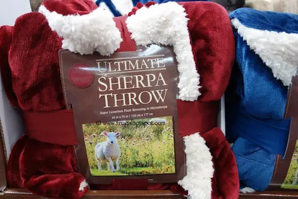 Life Comfort Ultimate Sherpa Throw Costco