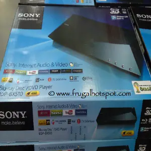 Sony Blu-ray DVD Player BDPBX510 Costco