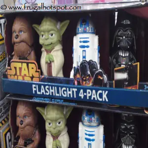 StarWars Flashlight 4 Pack Costco