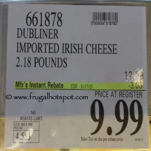 Kerrygold Dubliner Cheese Costco Sale Price