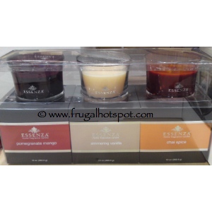 Essenza Home Fragrance Candle 3 Pack