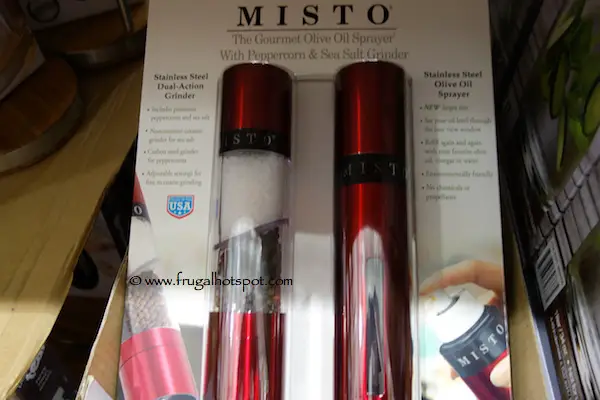 Misto Olive Oil Sprayer & Salt & Pepper Grinder | Costco