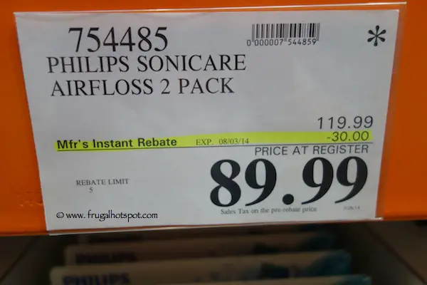 sonicare waterpik costco
