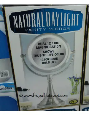 Sunter Natural Daylight Lighted Vanity Mirror | Costco