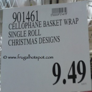Creative Wraps Cellophane Basket Wrap Costco Price