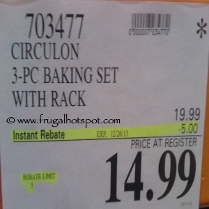 Circulon 3-Piece Baking Set Costco Price