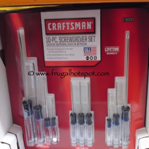 Craftsman 10 Piece Screwdriver Set | Costco