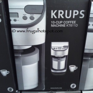 Krups 10 Cup Coffee Machine KT611D