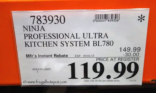 Ninja Ultra Kitchen System 1200 Costco Price