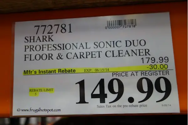 Shark Sonic Duo Pro Hard Floor Cleaner Costco Price